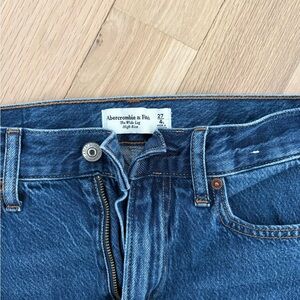 Abercrombie & Fitch Women's Blue Flare Jeans